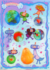 Katamarble Sticker Sheet