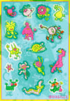 Critter Sticker Sheet