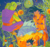 Fish Fry DBZ Risograph Print