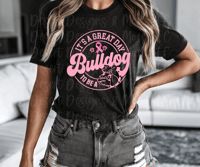 Bulldog Pink Ribbon Shirt 