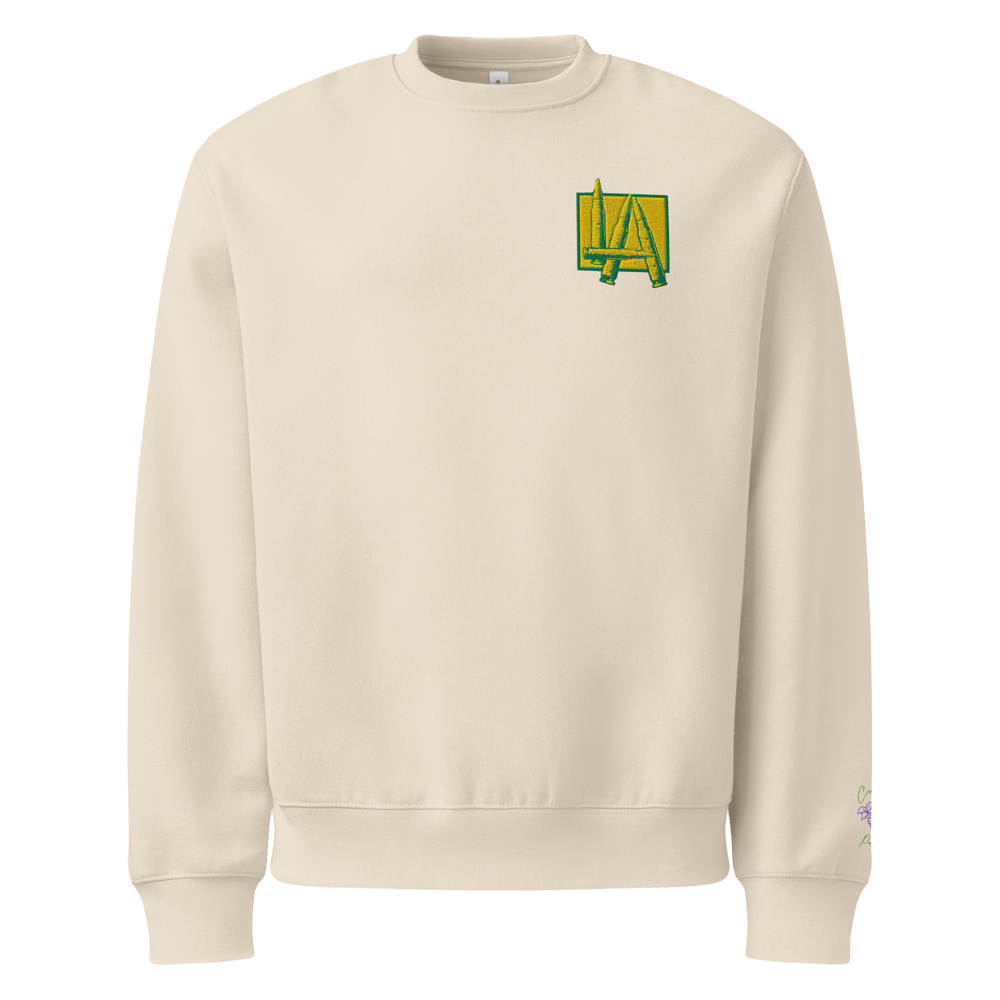 Image of CP - Think Positive LA - Oversized Heavyweight Pullover Sweatshirt