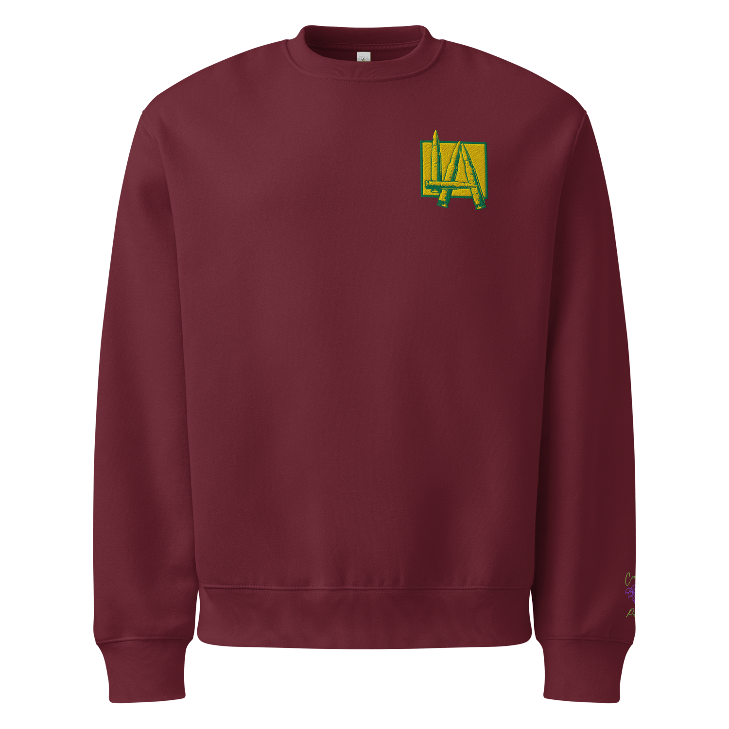 Image of CP - Think Positive LA - Oversized Heavyweight Pullover Sweatshirt