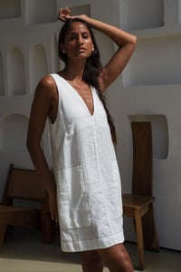 Image 2 of lilly pilly isla dress white