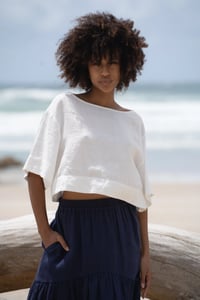 Image 1 of lilly pilly maya top white
