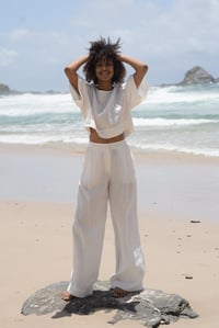 Image 2 of lilly pilly maya top white