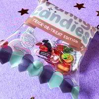 Image 2 of Granny's Candies, Halloween Candy Bag - Puffy Keychain
