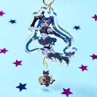 Image 1 of Sailor Jinx - Acrylic Dangling Charm Keychain