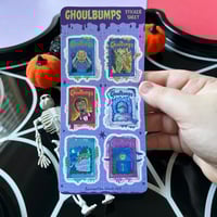 Image 3 of Ghoulbumps Books - Sticker Sheet