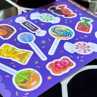 Image 3 of Nostalgic Halloween Candy - Sticker Sheet