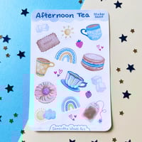 Image 1 of Afternoon Tea and Biscuit - Sticker Sheet