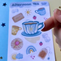Image 3 of Afternoon Tea and Biscuit - Sticker Sheet