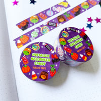 Image 2 of Nostalgia Halloween Candy Washi Tape – 15mm x 10m