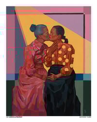 Image 1 of Love Is A Protest - 16x20" open edition