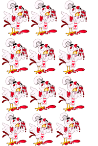 Image 2 of Kiss the chef stickers