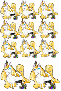 Image 2 of Taste The Rainbow Stickers