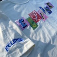 Image 3 of Eclipse Typography Tee (Bone White)