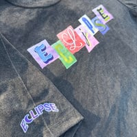 Image 3 of Eclipse Typography Tee (Black)