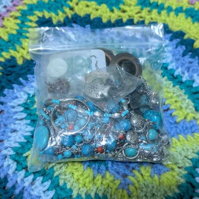 Southwestern Indigenous Native American Style Jewelry Mystery Grab Bag #1