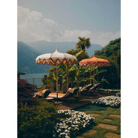 Image of Tremezzo Umbrellas 03 (Ombrelloni Tremezzo 03) — Lake Como Fine Art Print