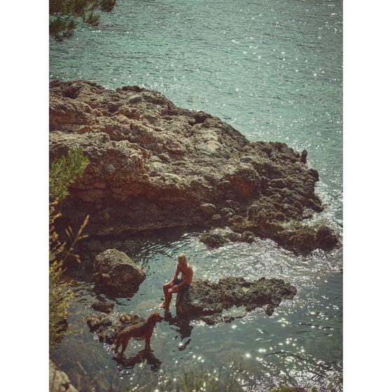 Image of Sunny Spot (Solana) — Mediterranean Fine Art Print