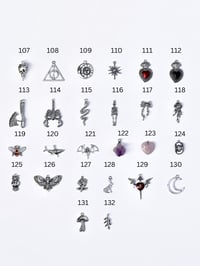 Image 7 of Silver Customisable Charm Chains (STEP 2)