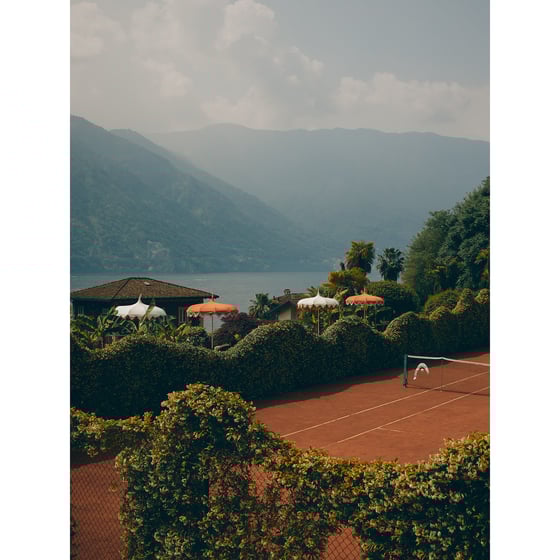 Image of Sporting View (Vista Sportiva) — Lake Como Fine Art Print