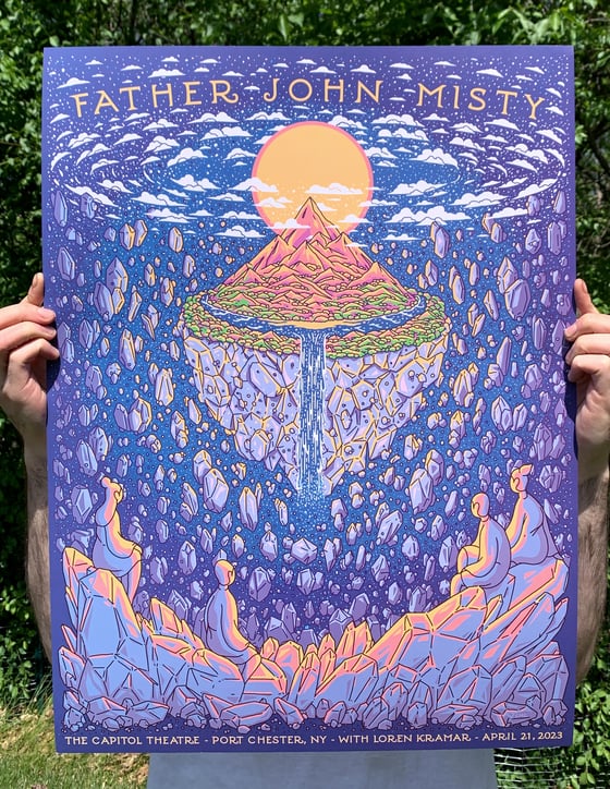 Image of "Father John Misty" Poster