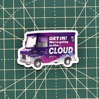 Image 2 of Design Van - Get In - Sticker