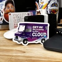 Image 1 of Design Van - Get In - Sticker