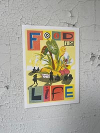 Food is Life print