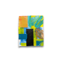 Phase 5 – Original Abstract Painting Unstretched Canvas 16 x 19.5 
