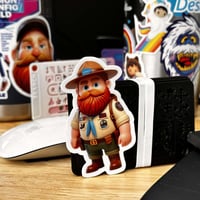 Image 2 of Bearded Ranger - Sticker