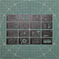 Image 1 of Black, Black, or Black Mobile Stencil Collection
