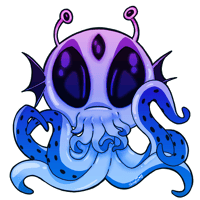 Image 2 of Small Alien sticker 