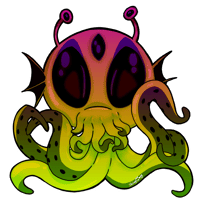 Image 3 of Small Alien sticker 