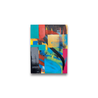Image 1 of “Electric Dust" — Small Wall Art on Original Canvas 18 x 24”