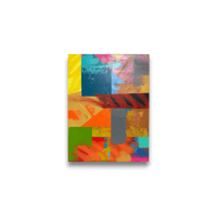 Image 1 of “Memory code" — Small Wall Art on Original Canvas 18 x 24”