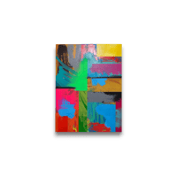 Image 1 of "Frequency Shift" — Large Wall Art on Original Canvas 32.5 x23.5”