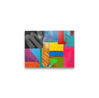 Image 1 of  "Inversion Study" — Large Wall Art on Original Canvas 32.5 x23.5”
