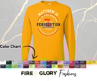 Image 4 of Persecution Badge Of Honor - Unisex Long Sleeve T Shirt - Christian FaithWear | Custom Apparel