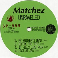 Image 3 of Matchez - Unraveled LP / CD