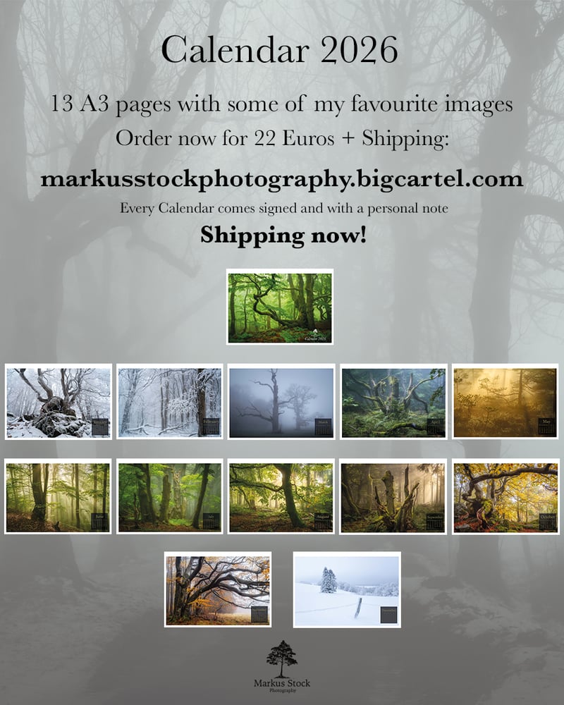 Image of Markus Stock Photography Calendar 2026