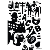 Image 1 of 'A.C.A.B' POSTER (A2)