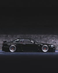 Image 4 of WORK VS XX - Forged Alloy 1/64 Wheels + Ultra-Thin Tires
