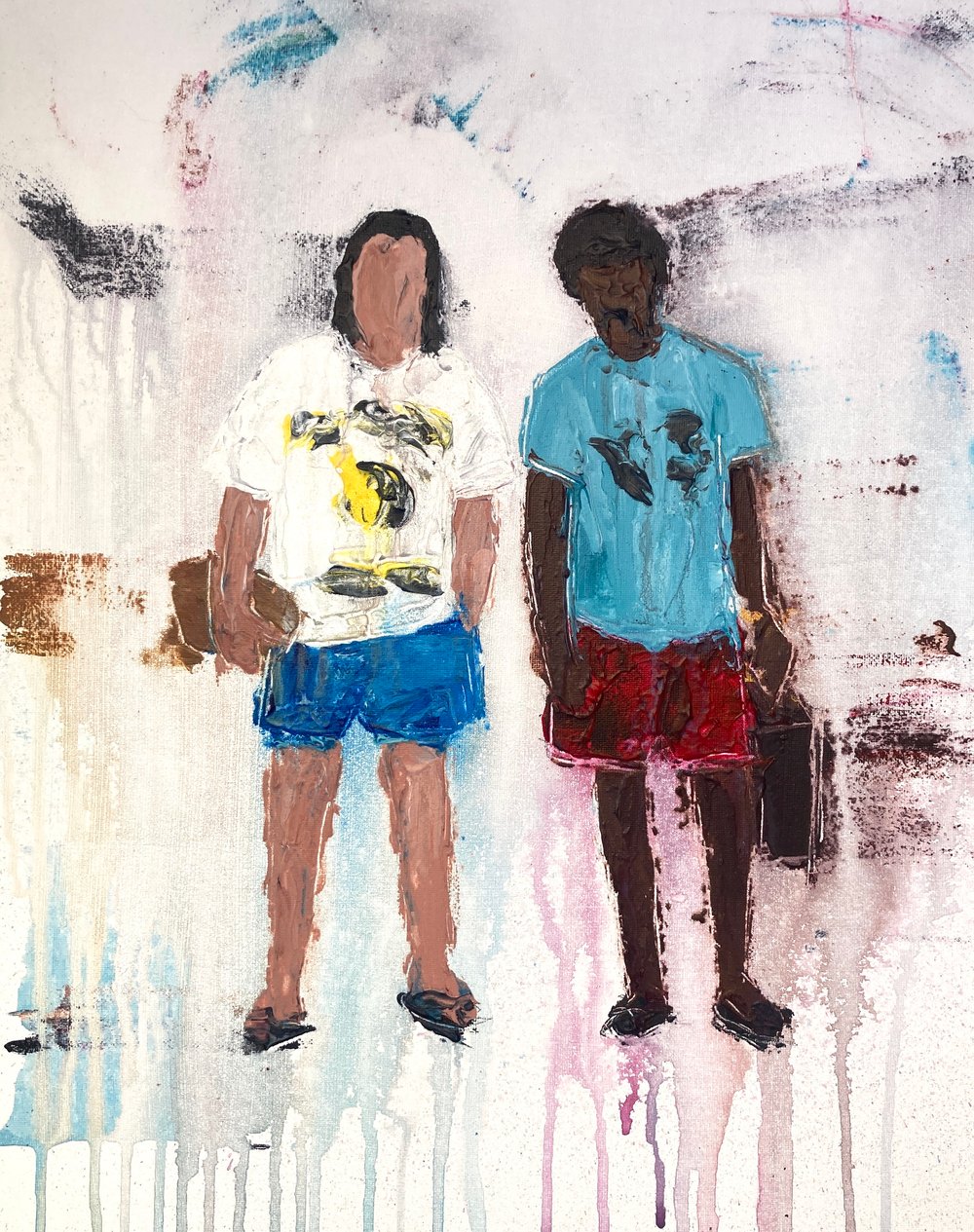 Image of Jules and Vincent (original on canvas)