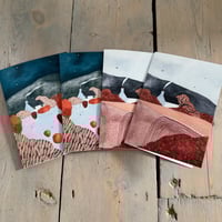 SALE - Pack of 4 greetings cards (2 designs)