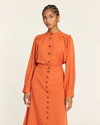 Image 3 of Blusa mao con fruncidos caramelo de Pepaloves