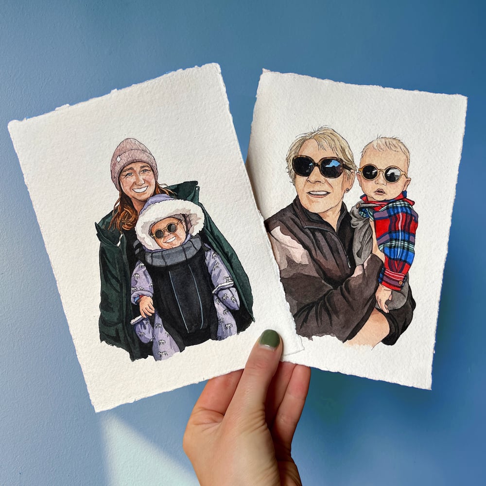 Image of bespoke people portraits