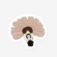 Image 3 of "The Life of a Showgirl: You Can Call Me Honey If You Want " Sticker π©·