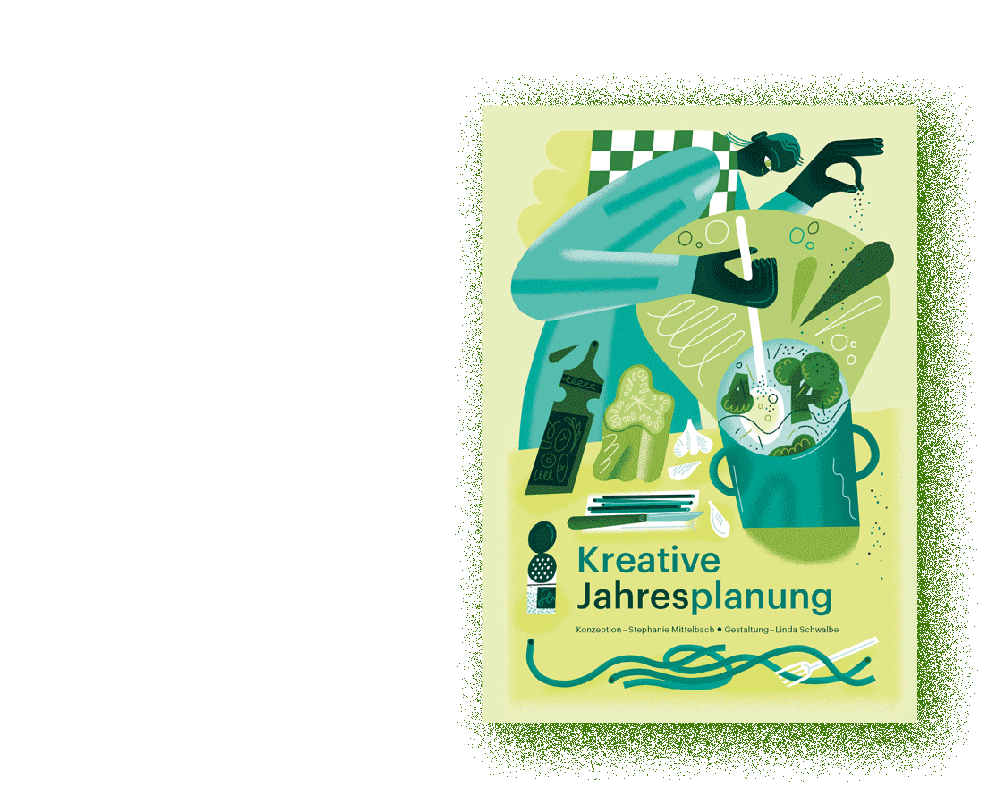 Image of Kreative Jahresplanung #4 "Nach deinem Geschmack" (grün)